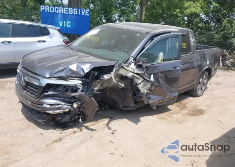 2017 Honda Ridgeline Rtl-T из США, поврежденный, VIN 5FPYK3F62HB016568